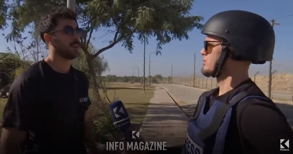 Intervista e gazetarit të Klanit me ushtarin izraelit në kufirin me Gazën (VIDEO)