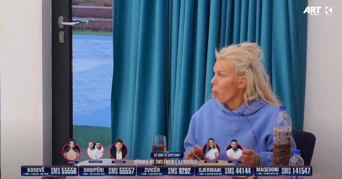 "A don me ardh me mu në banjo me këqyr çka po bëj?", Edona i drejtohet Blerandos (VIDEO)