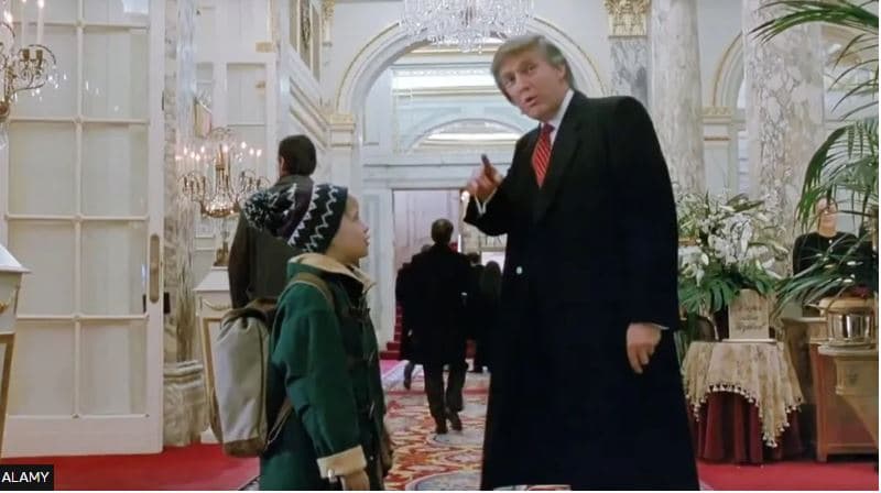 Trump mohon se kërkoi të shfaqet në Home Alone 2