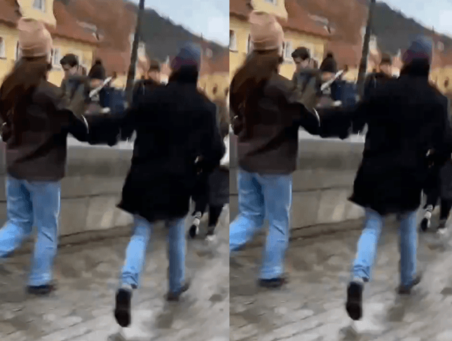 Studentët ikin, pamje shqetësuese nga sulmi në Pragë, dëgjohen të shtëna (VIDEO)