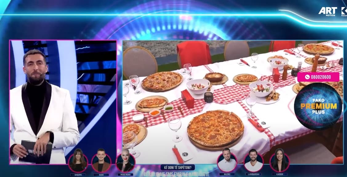 "Nino's Pizza" ka shtruar darkë për banorët e Big Brother VIP Kosova 2 (VIDEO)