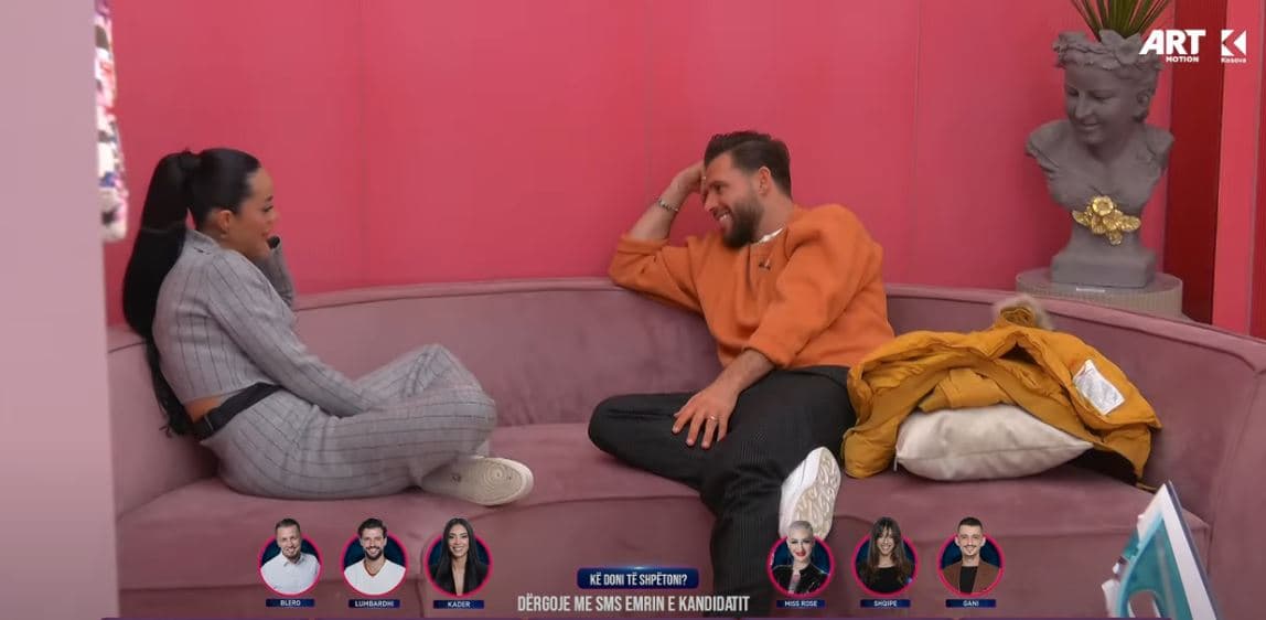 Lumbardhi pyet “Vëllain e Madh”: A te puthi Kaderin? (VIDEO)