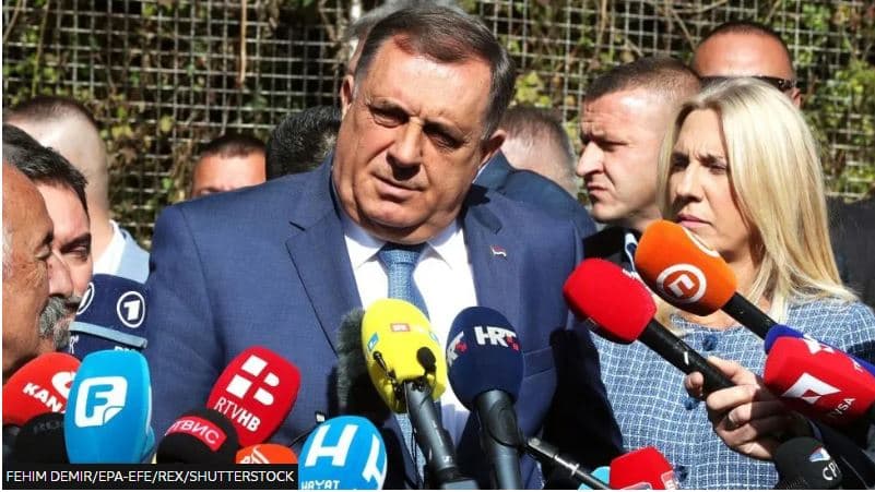 Dodik del para gjykatës për sfidimin e të dërguarit ndërkombëtar Schmidt