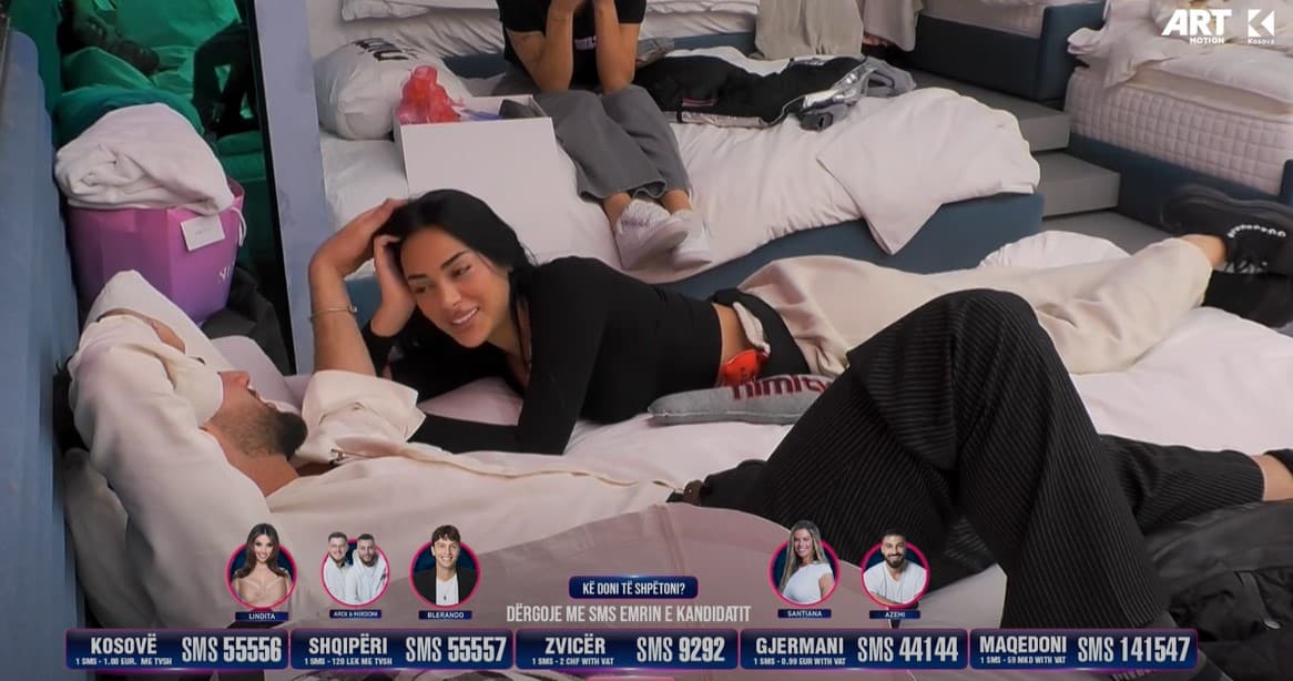 "A më kishe puthur në Big Brother?", pyetja e Lumbardhit drejtuar Kaderit (VIDEO)