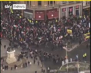 13 arrestime pas marshimit pro-palestinez në Londër