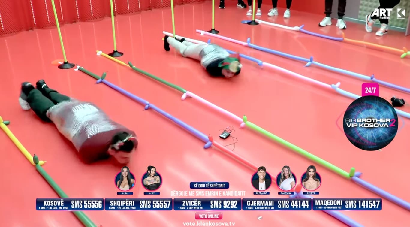 Banorët realizojnë sfidën e kapitenit - Lumbardhi befason me shpejtësinë e tij (VIDEO)