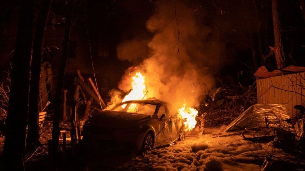 Rusia godet Ukrainën në valën e dytë të sulmeve ajrore