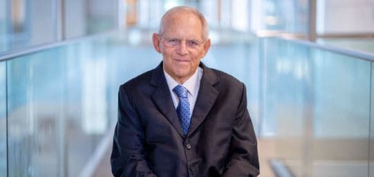 Vdes politikani i njohur gjerman, Wolfgang Schauble