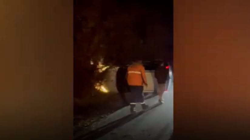 Aksident në Kaçanik, katër të lënduar (VIDEO)