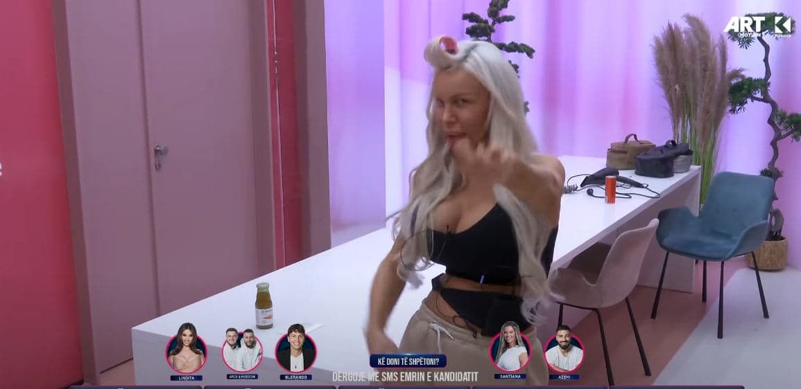 Edona këndon një këngë për Adrin (VIDEO)