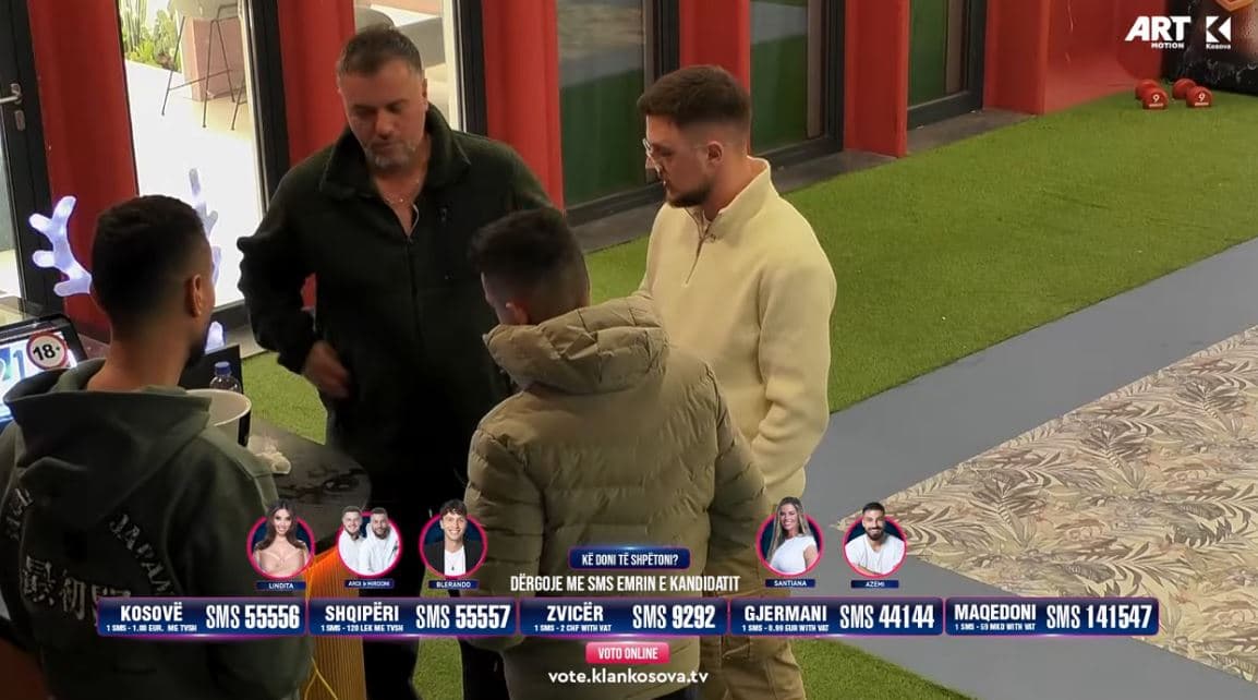 "Me këtë njërzillakun e mirë që e keni është problem këtu", Ganiu i drejtohet Mirdonit dhe Ardit (VIDEO)