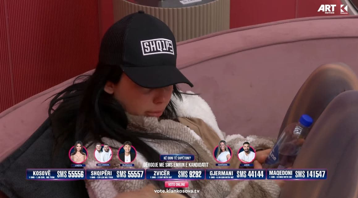 Linda shpërthen në lot, pasi Ganiu ia morri tv-në e Nimi Tv