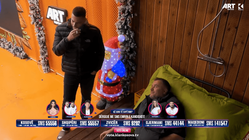 "Mos të shoh mërzitshëm", Mirdoni ngacmon Bucin për Santianën (VIDEO)