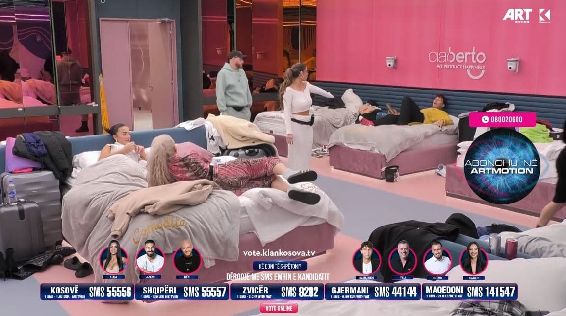 Santiana acarohet me Blerandon: Mos të shoh më te shtrati im (VIDEO)