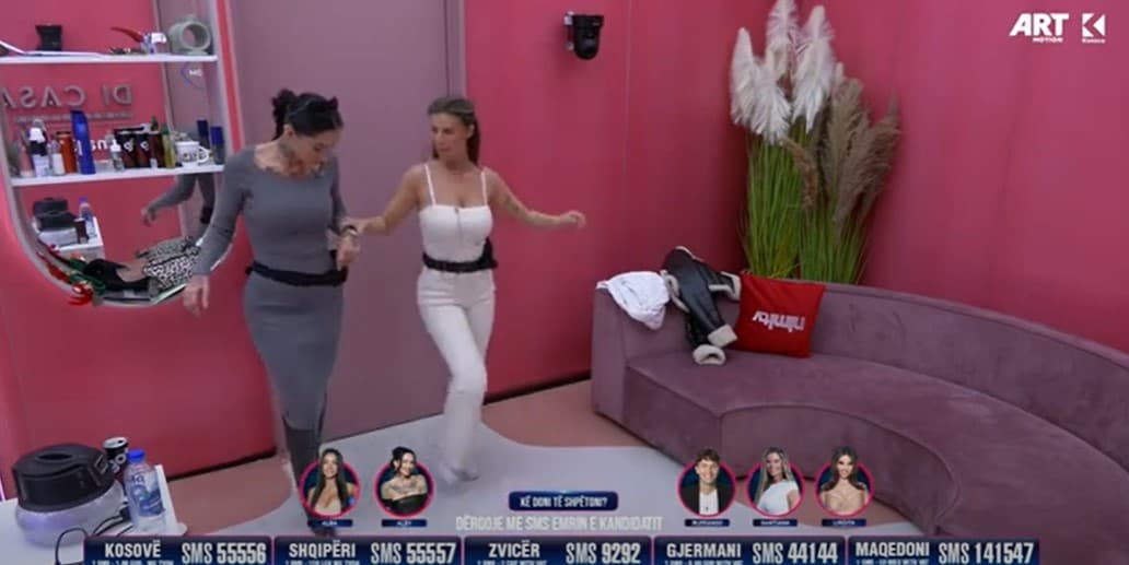Santiana dhe Alby bëjnë prova në vallëzim për programin e Vitit të Ri (VIDEO)
