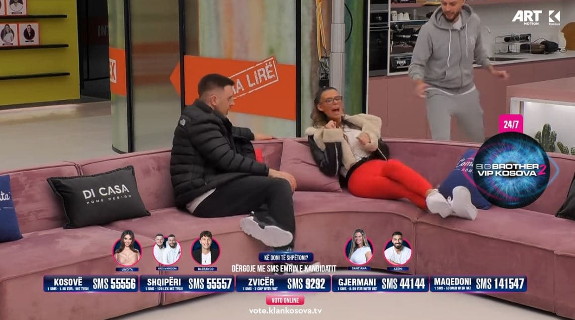 Mirdoni frikëson keq Santianën (VIDEO)