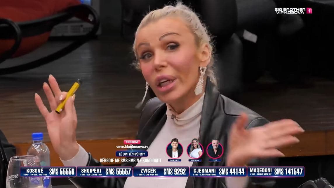 Edona - Santianës: E ke rrit zanin për gjithçka, pse se rrite zanin edhe kur të preku Buci (VIDEO)
