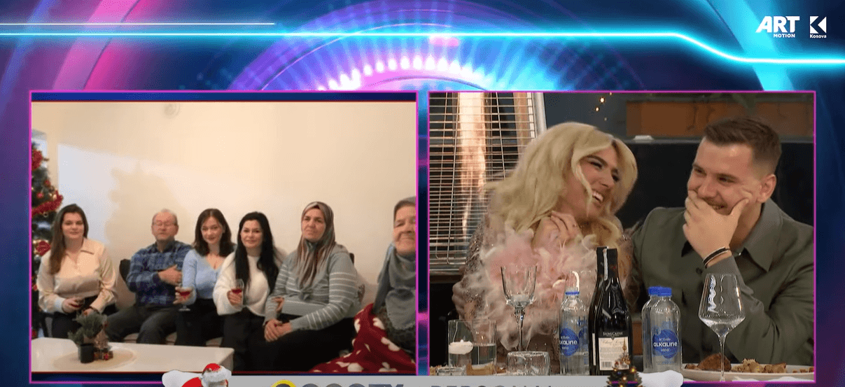 Mesazhet që morën për Vitin e Ri nga familjarët çifti, Adri dhe Iliriana (VIDEO)