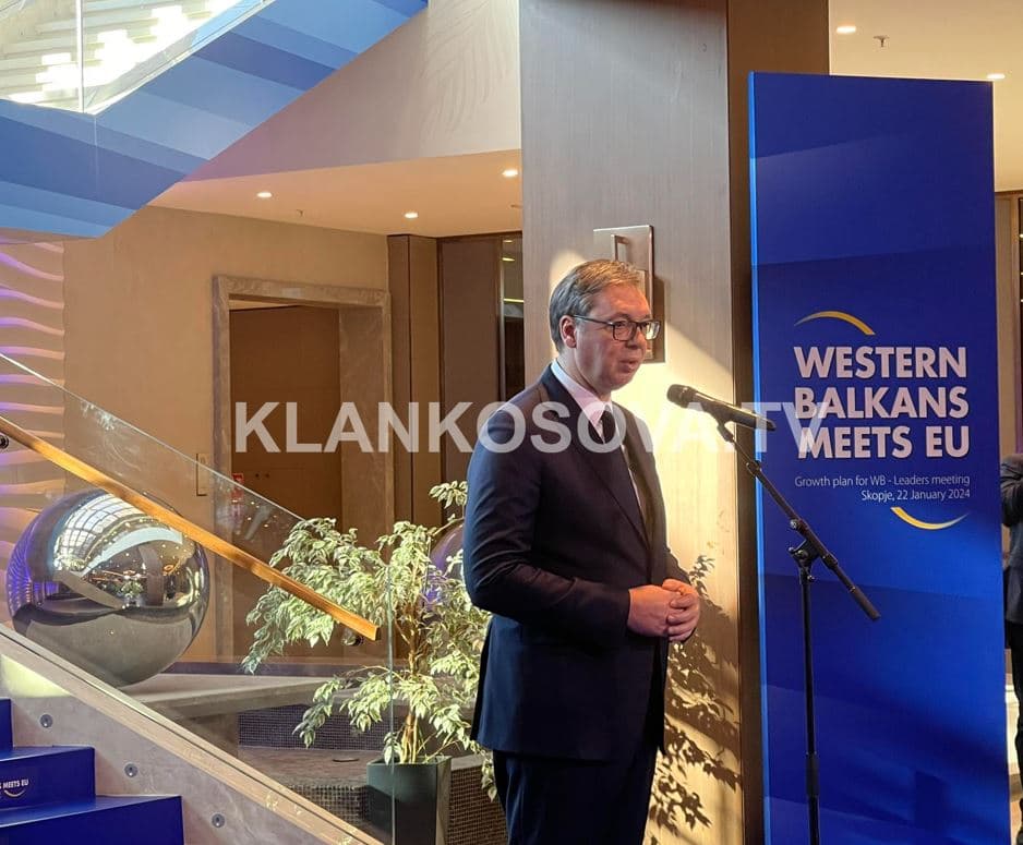 Vuçiq në Shkup: Biseduam për tregun e përbashkët evropian