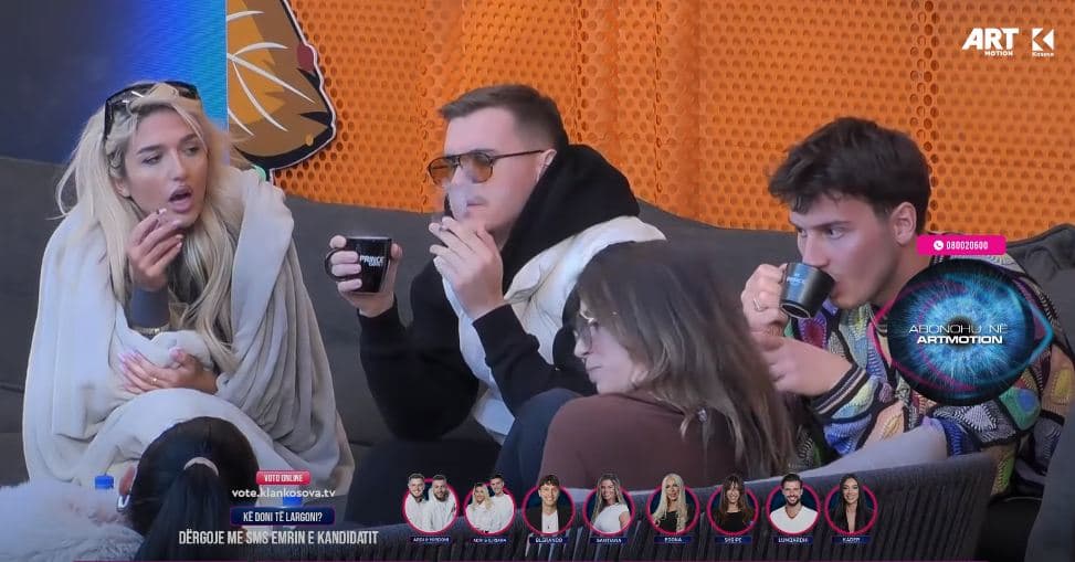 Blerando shpjegon teorinë e tij për pirjen e kafes- Iliriana: Allahile ty me të dëgjua? (VIDEO)