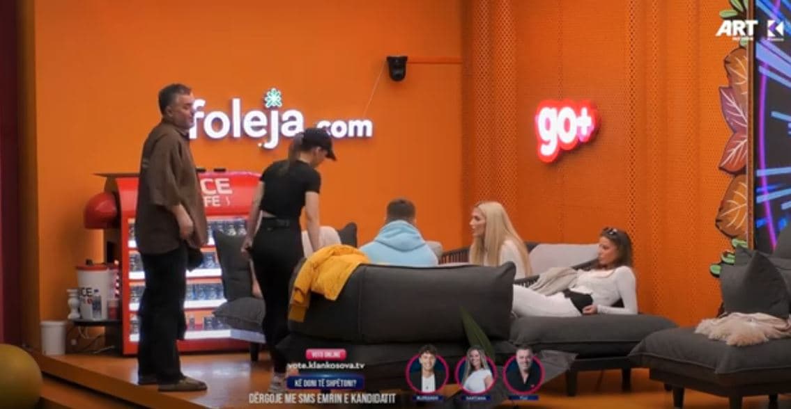 Sfida e “Vëllait të Madh”, Buci niset për ta puthur Ardin në buzë, ja reagimi i këtij të fundit (VIDEO)