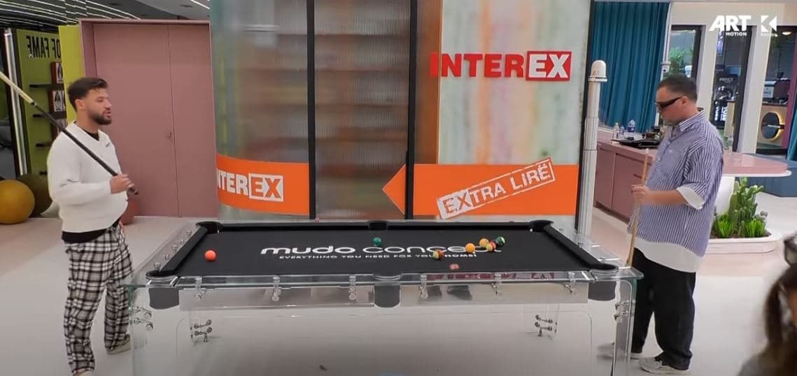 "Ti ishe njëshi për me shpifë", debat mes Bucit e Lumbardhit teksa luajnë bilardo (VIDEO)