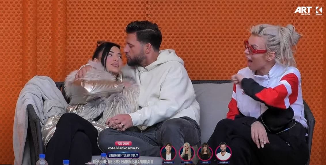 Edona - Blerandos: Mos kesh me ata dhëmbë të “saritë” (VIDEO)