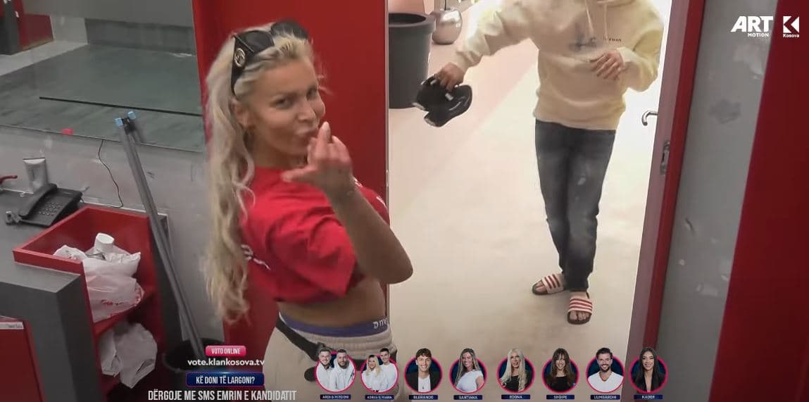 Edona vallëzon me këngën ikonike të Getit dhe Elvana Gjatës (VIDEO)