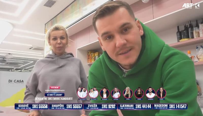 Edona dhe Adri ngjallin të qeshura teksa tentojnë ta "bindin" Vëllain e Madh ti jap topat e biliardos (VIDEO)