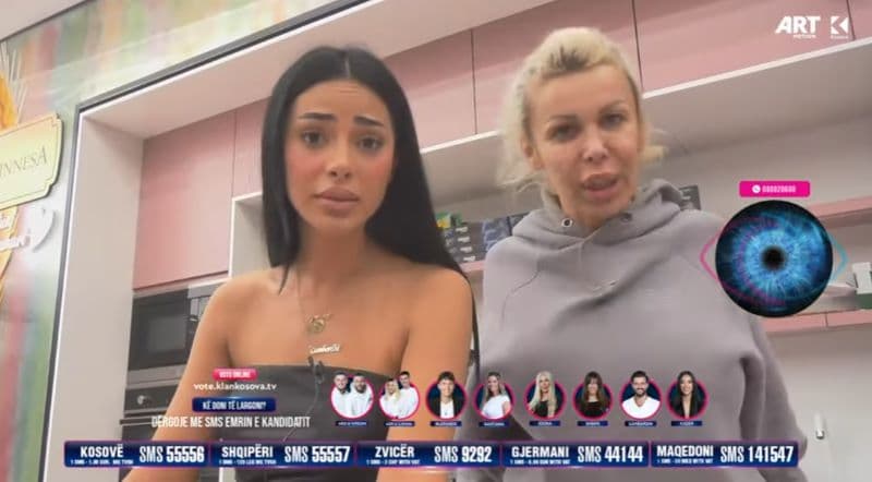 Edona dhe Kader ngjallin të qeshura teksa komunikojnë me kamerën në kuzhinë (VIDEO)
