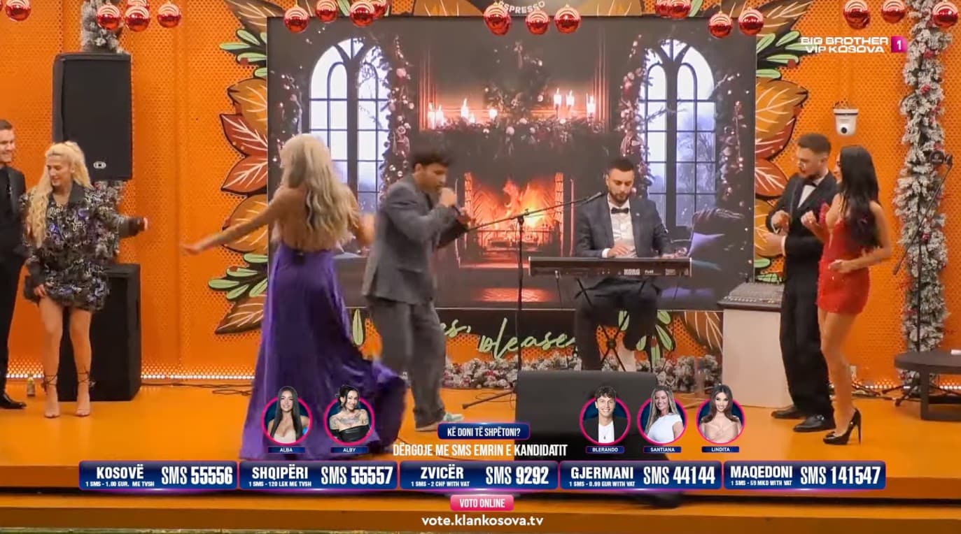 Blerando përformon disa prej këngëve hite të tij në Big Brother VIP Kosova 2 (VIDEO)