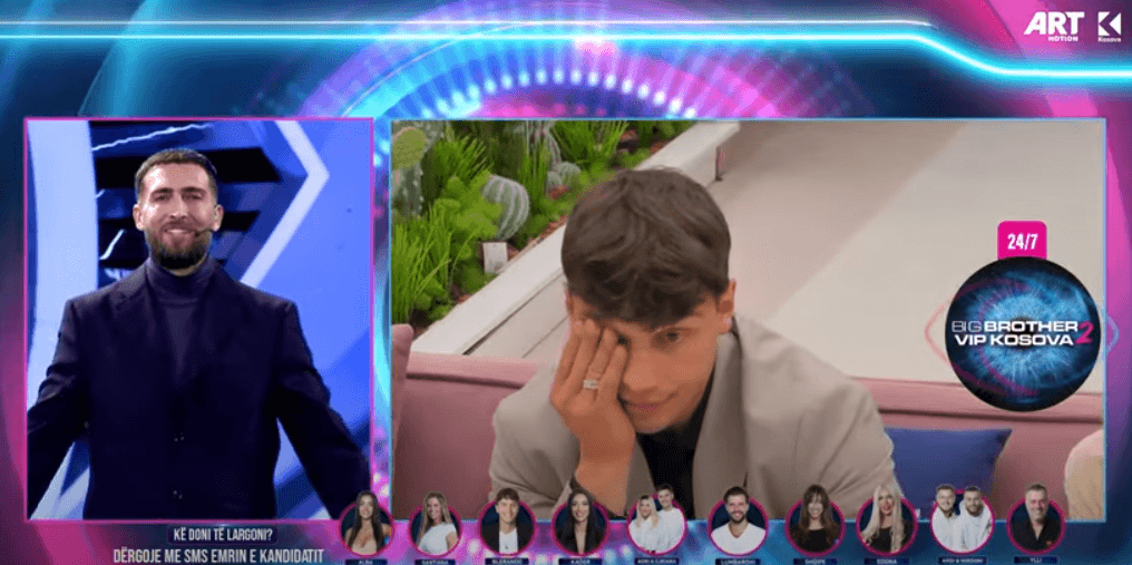 Blerando i emocionuar i jep një porosi motrës së tij, pasi iu kumtua lajmi se është bërë "dajë" (VIDEO)