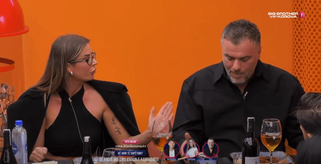 Fillojnë replikat e forta mes Bucit dhe Santianës në darkën e të nominuarve (VIDEO)