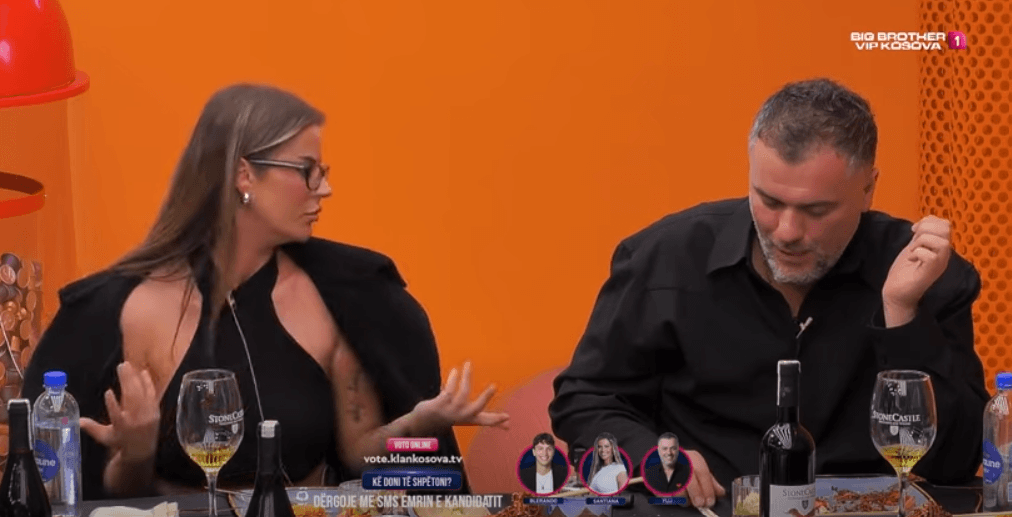 Santiana e thotë troç se reagimi i Bucit ndaj saj "ishte me motive xhelozie pas kërcimit me Blerandon" (VIDEO)