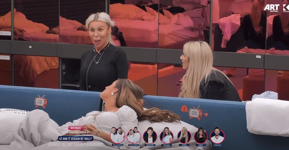 Edona imiton banorët e tjerë, dhuron momente qesharake (VIDEO)