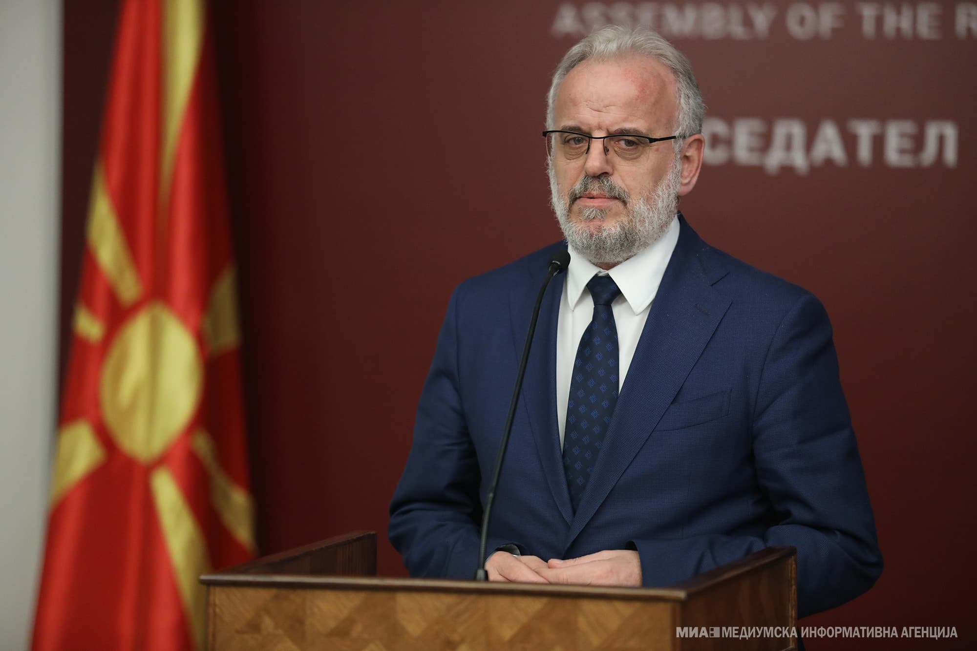 Mandatari Xhaferi dorëzon përbërjen dhe programin qeveritar