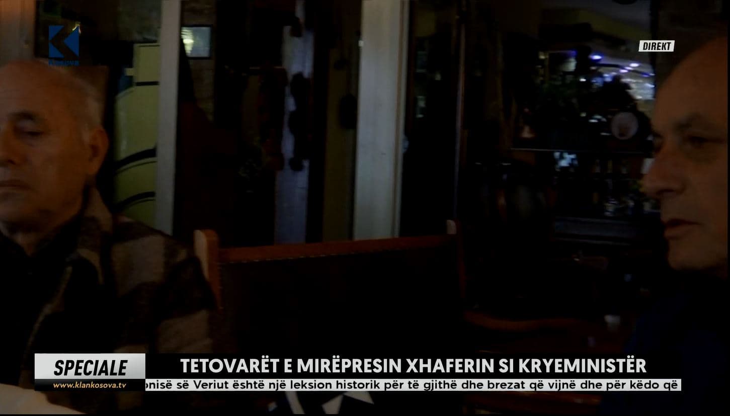 Tetovarët me vëmendje nga Kuvendi për zgjedhjen e Talat Xhaferit si kryeministër i Maqedonisë së Veriut (VIDEO)