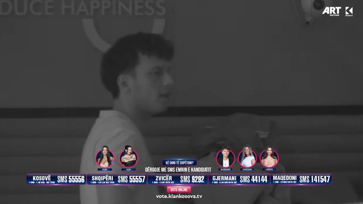 Blerandon e akuzojnë se po luan si Blero, ai thumbon Lindën (VIDEO)