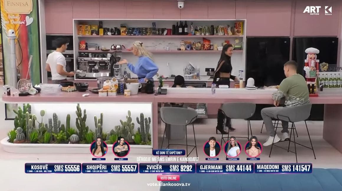 "Paramendo Alba me ty në finale", përplasen Edona dhe Blerando (VIDEO)
