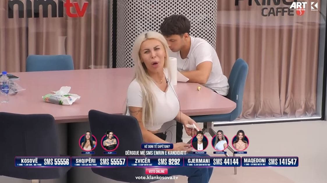 Edona debaton me Lumbardhin e Kaderin (VIDEO)