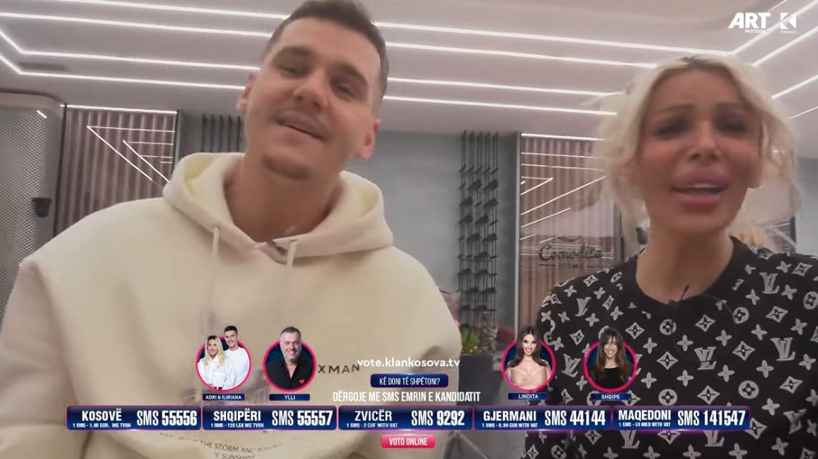 Edona dhe Adri ia krisin këngëve të dashurisë (VIDEO)