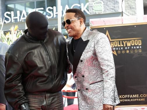 Kanye West përplaset me gazetaren në "Walk of Fame" të Charlie Wilson