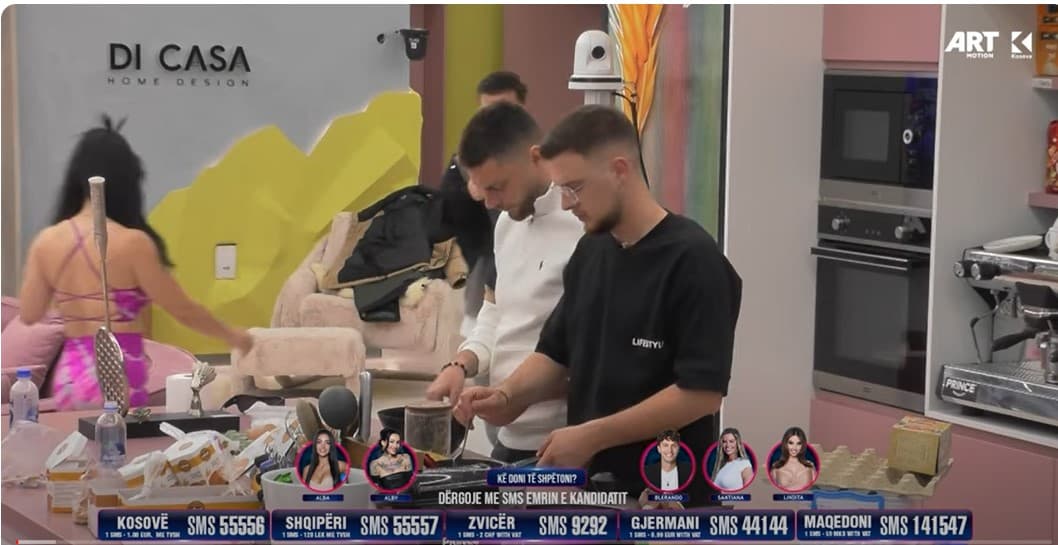 Mirdoni dhe Ardi nisin përgatitjen e mëngjesit (VIDEO)