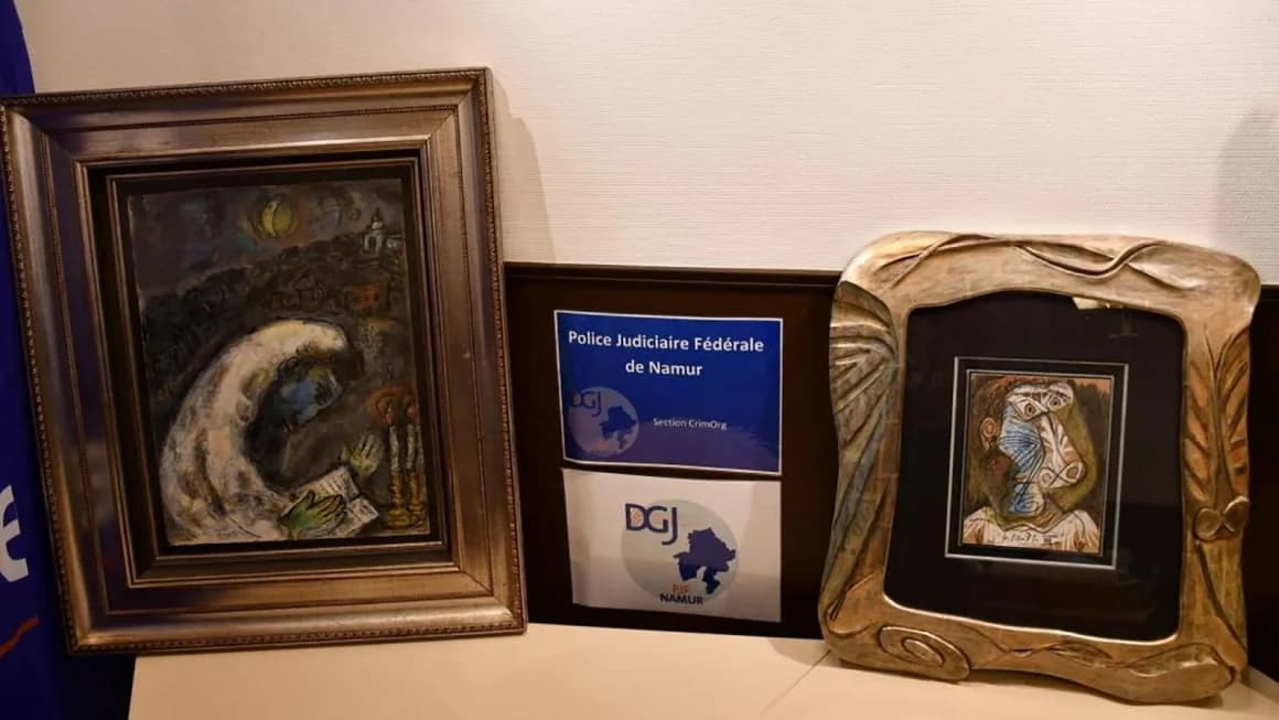 Belgjikë: Policia gjen piktura të vjedhura të Picassos dhe Chagallit në vlerë rreth 830 mijë euro