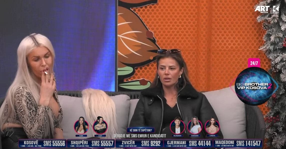 “Krejtve iu shkon pas ti” - Përplasje mes Bucit dhe Santianës (VIDEO)
