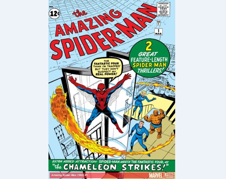 'Amazing Spider-Man' Nr. 1 në ankand për 1.38 milionë dollarë (VIDEO)