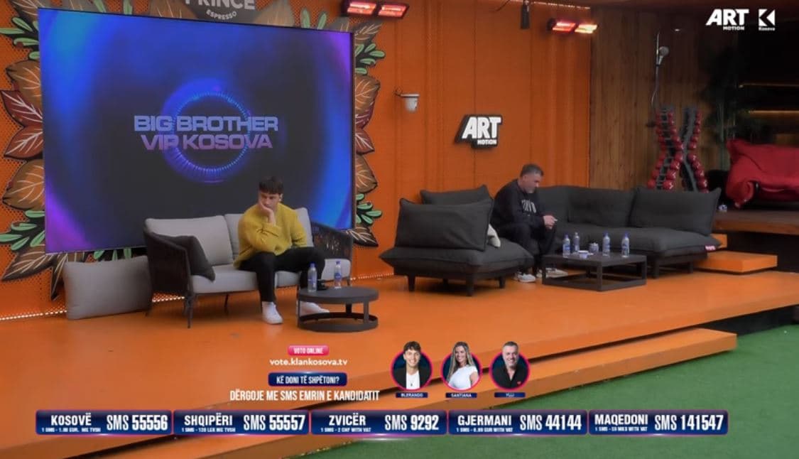 Buci e Blerando qëndrojnë në oborr (VIDEO)