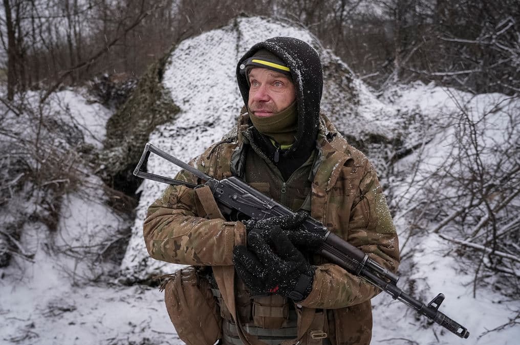 Trupat ukrainase në vijën e frontit në rajonin e Donetskut (FOTO)