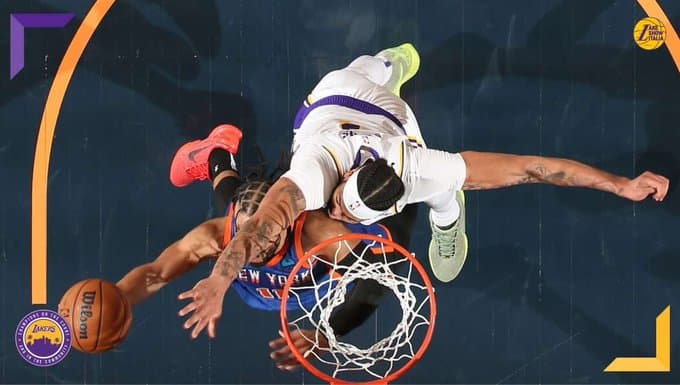 Lakers fitojnë ndaj Knicks (VIDEO)