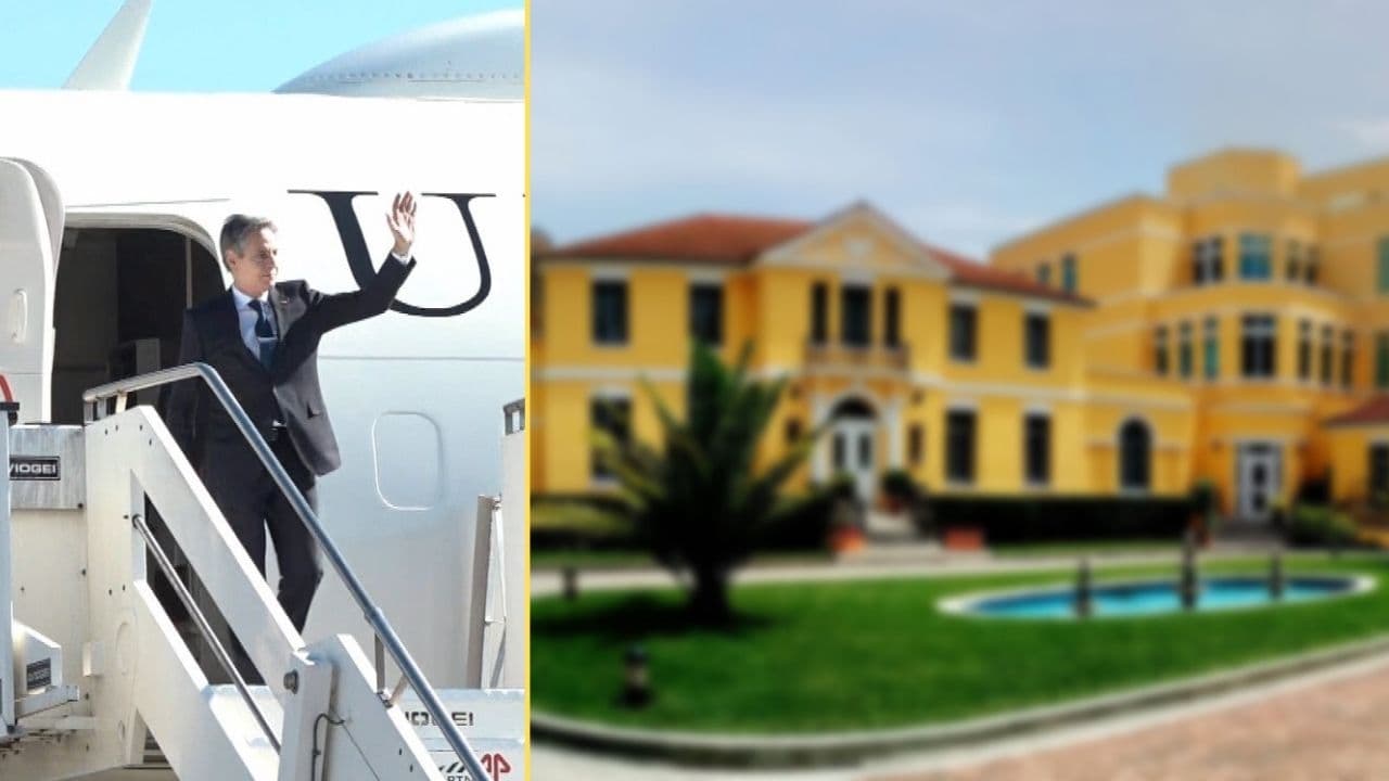 Blinken mbërrin në ambasadën e ShBA-së në Tiranë